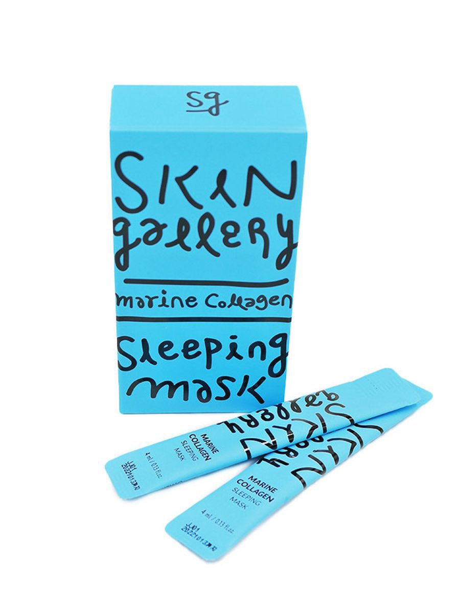 Ночная гель маска. Ночная гель-маска с морским коллагеном для лица Skin Gallery Marine Collagen sleeping. Ночная маска Marine Collagen sleeping Mask 4 гр * 10 шт.. Skin Gallery ночная маска с морским коллагеном Marine Collagen sleeping Pack. Гель маска sleeping Mask.